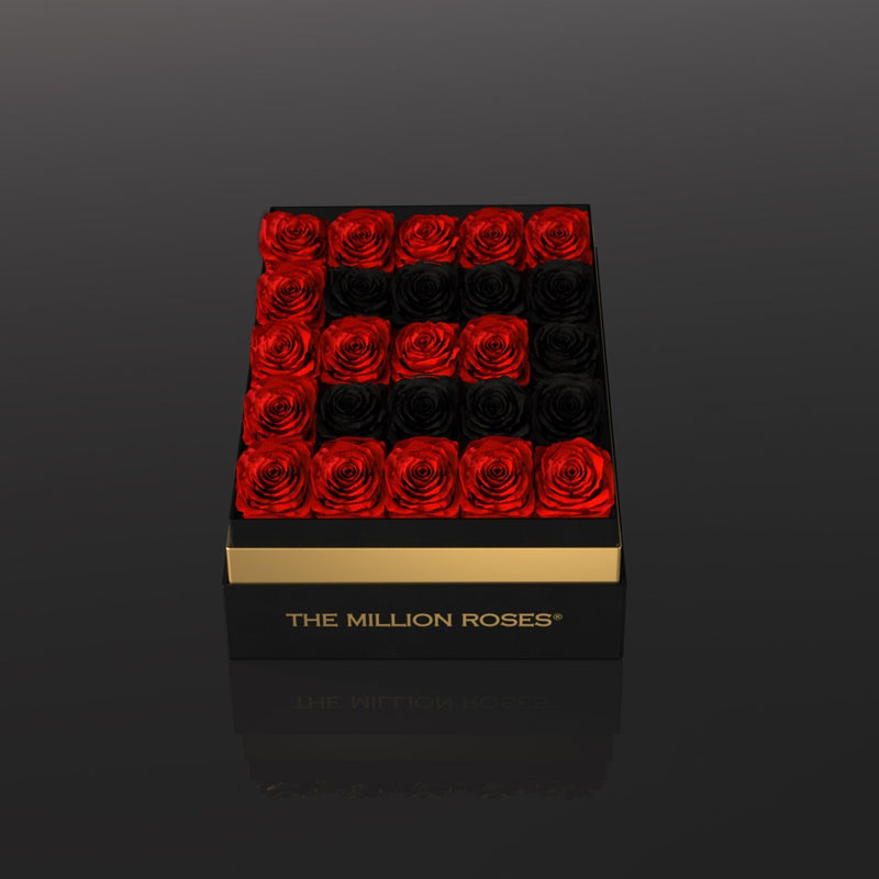 one in a million™ - the square - black box - The Million Roses Slovakia