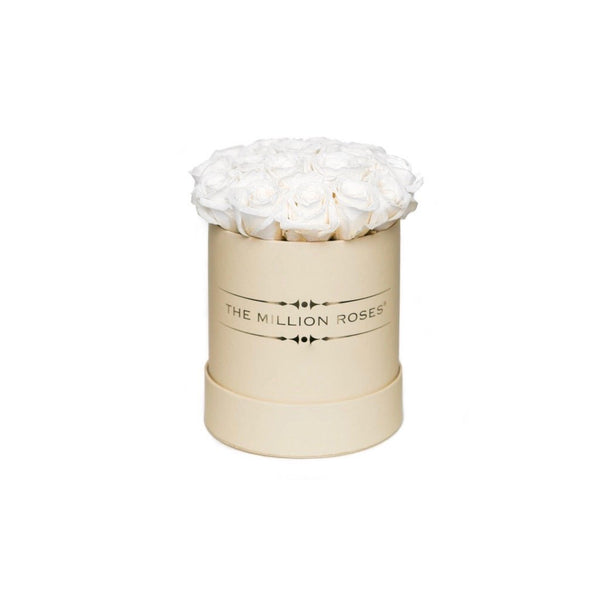 The Million Basic - White Eternity Roses - Vanilla Box - The Million Roses Slovakia