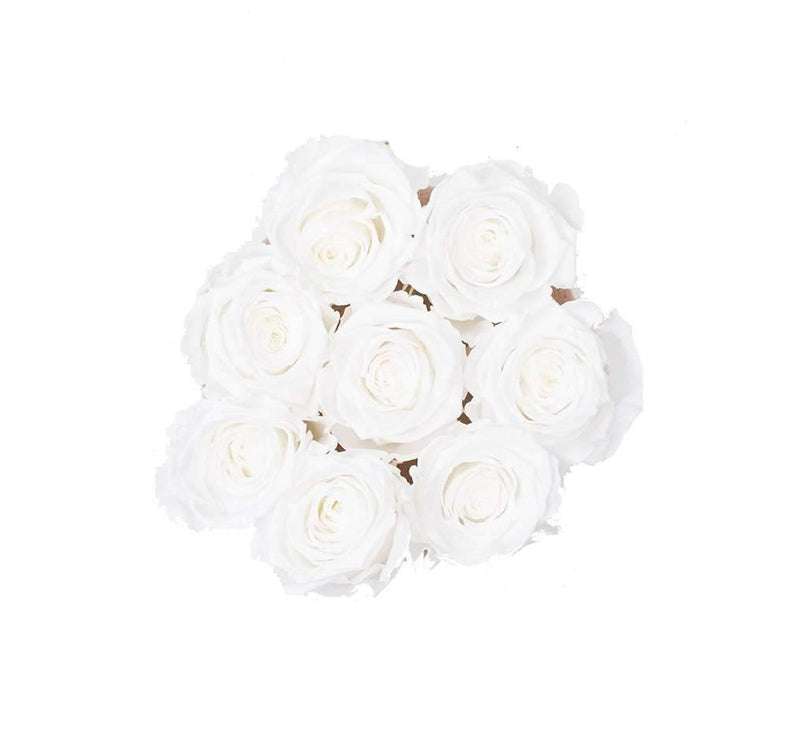 The Million Basic - White  Roses - Vanilla Box - The Million Roses Slovakia