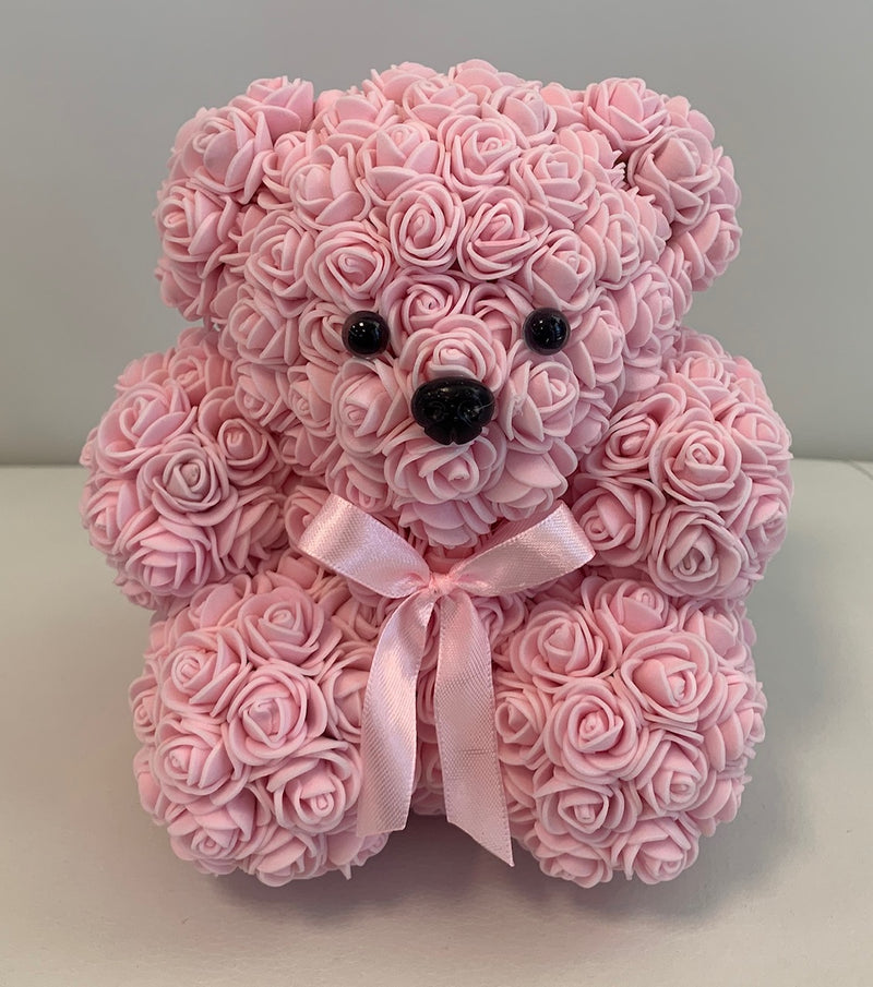 Rose Bear- Light Pink - The Million Roses Slovakia