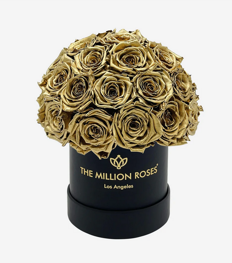 Basic Superdome Eternity Rose Box | Zlaté ruže - The Million Roses Slovakia