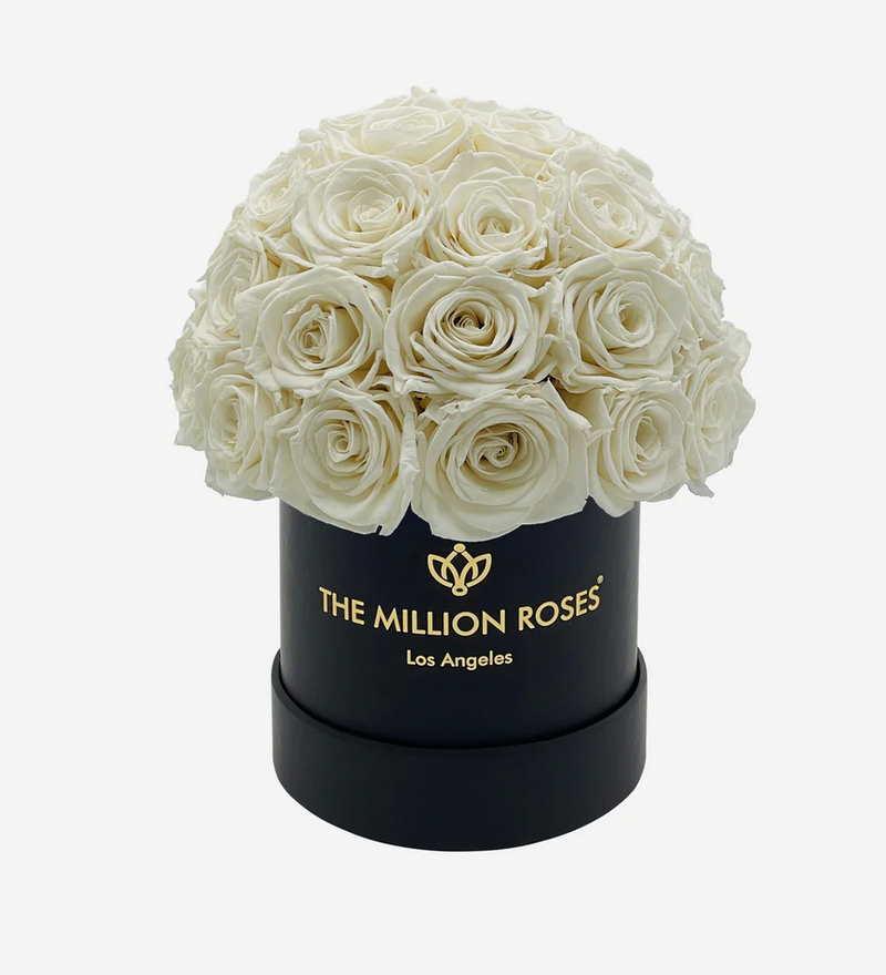 Basic Superdome Eternity Rose Box | Biele ruže - The Million Roses Slovakia