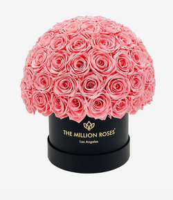 Small Superdome Eternity Rose Box | Ružové ruže - The Million Roses Slovakia