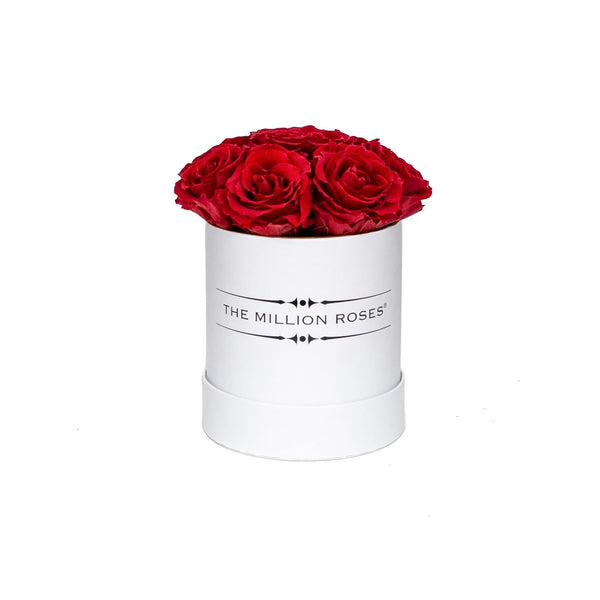 The Million Basic - Red Eternity Roses - White Box - The Million Roses Slovakia