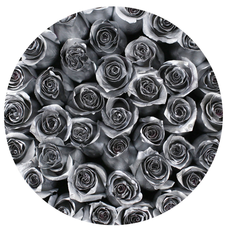 Medium - Silver Roses - Silver Box - The Million Roses Slovakia