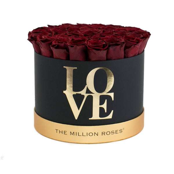LOVE Medium - Red Eternity Roses - The Million Roses Slovakia