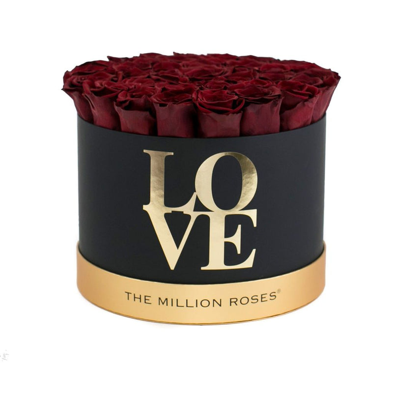 LOVE Medium - Red Roses - The Million Roses Slovakia