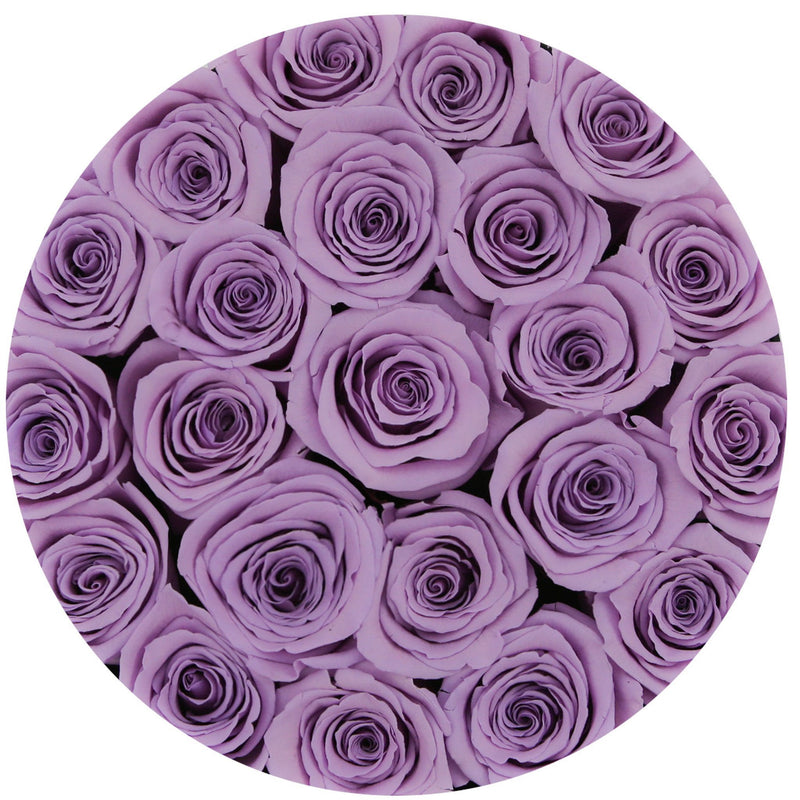 Small - Lavender Eternity Roses - Pink Box - The Million Roses Slovakia