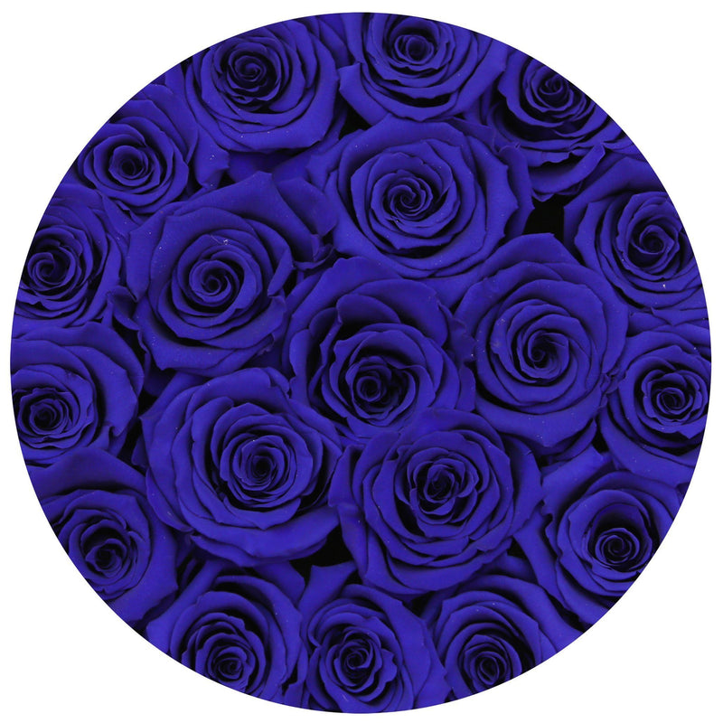 Small - Blue Eternity Roses - Black Box - The Million Roses Slovakia