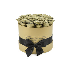 Small - Gold Roses - Gold Box - The Million Roses Slovakia