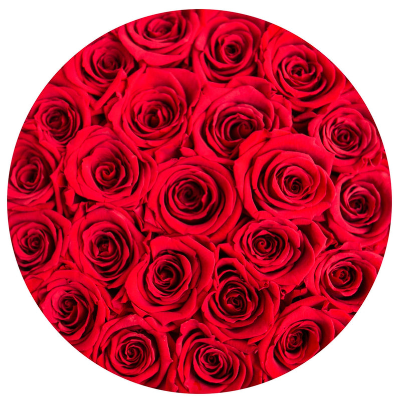 Small - Red Eternity Roses - Gold Box - The Million Roses Slovakia