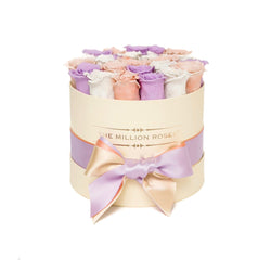 Small - Princess Eternity Rose Selection - Vanilla Box - The Million Roses Slovakia
